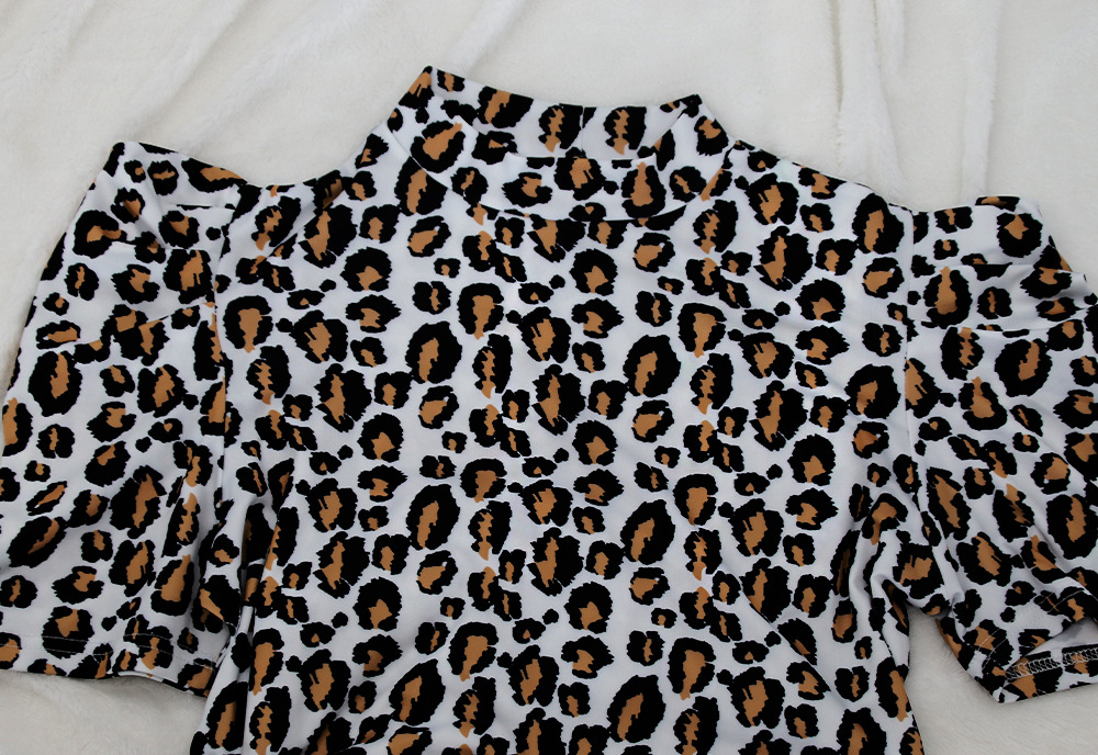 Slim Leopard Print Sexy Dress Women Wholesale