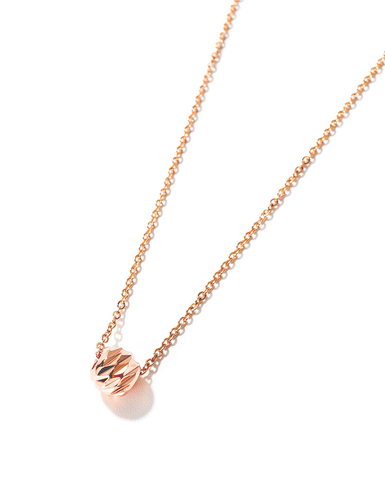 Korean Style Rose Gold Exquisite Pendant Jewelry Necklace Wholesale display picture 8