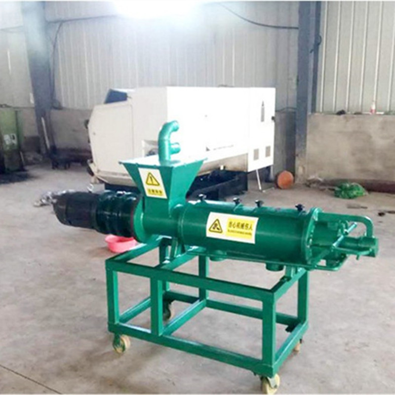 南康市畜禽粪便挤压脱水机 动物粪便脱水机 螺旋挤压机