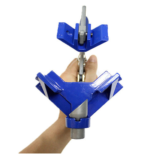 Multifunction Angle Punching Clamping Tool 90-Degree Right-Angle Clamp Holding Fixture Woodworking Right-Angle Clamping Tool