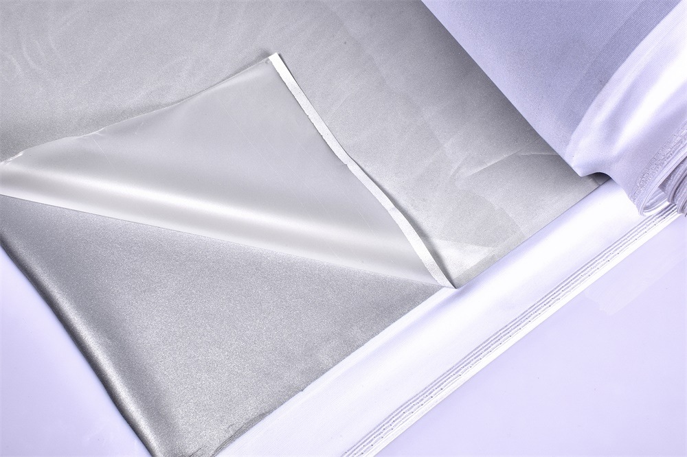 亮银反光弹力布