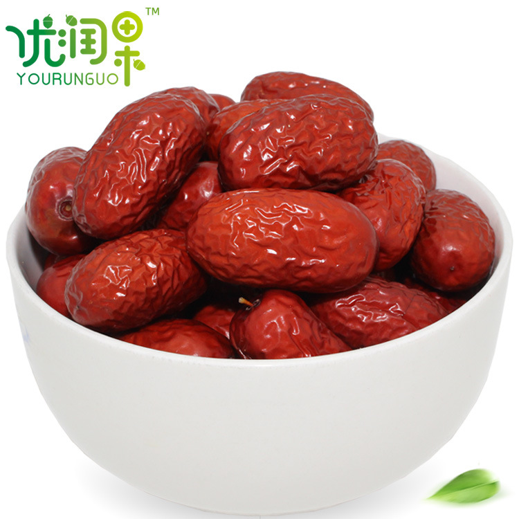 New products Embellish fruit Xinjiang Jujube class a 500 Cans packing Jujube Disposable Jujube Dry Fruits snacks
