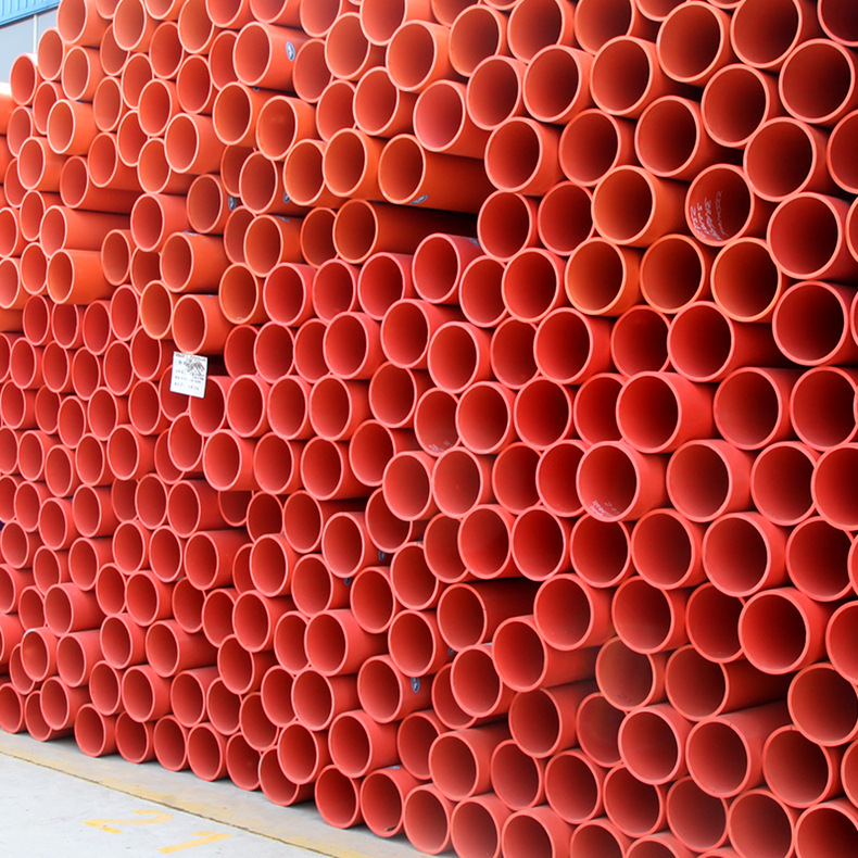 贵州厂家MPP电力管非开挖电力电缆穿线 直埋拖拉顶阻燃通讯穿线管