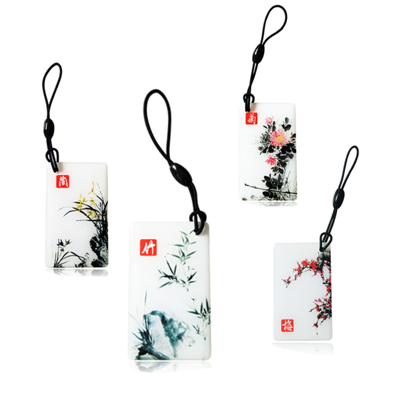 IC滴胶卡IC门禁卡小区物业卡滴胶IC智能感应门禁考勤消费卡