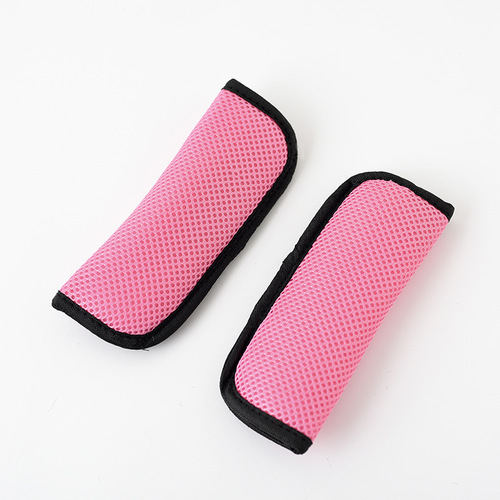 Car child safety belt shoulder pads, child seat belt holder, cute anti-strain stroller shoulder pads