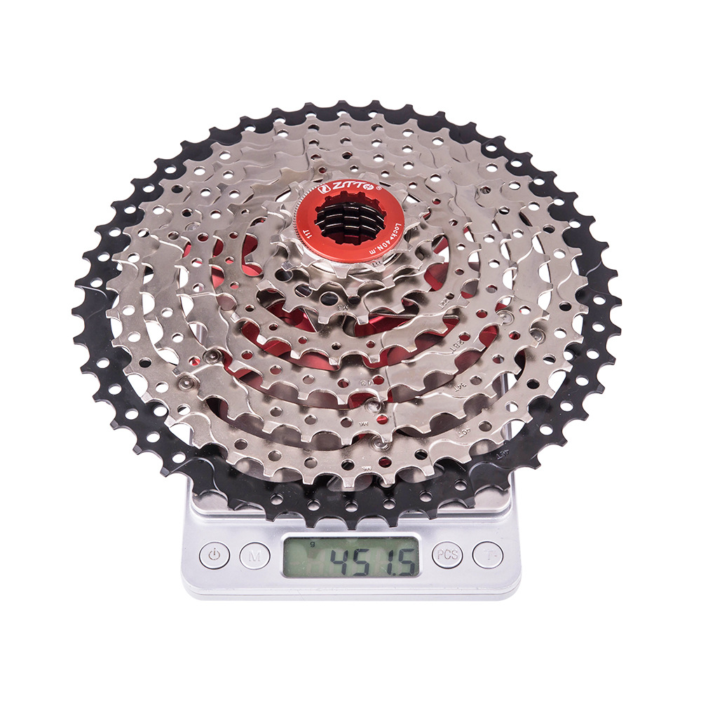 Volante de bicicleta de montaña ZTTO 8 velocidades 46T volante de dientes grandes volante de tarjeta accesorios de bicicleta fuente transfronteriza