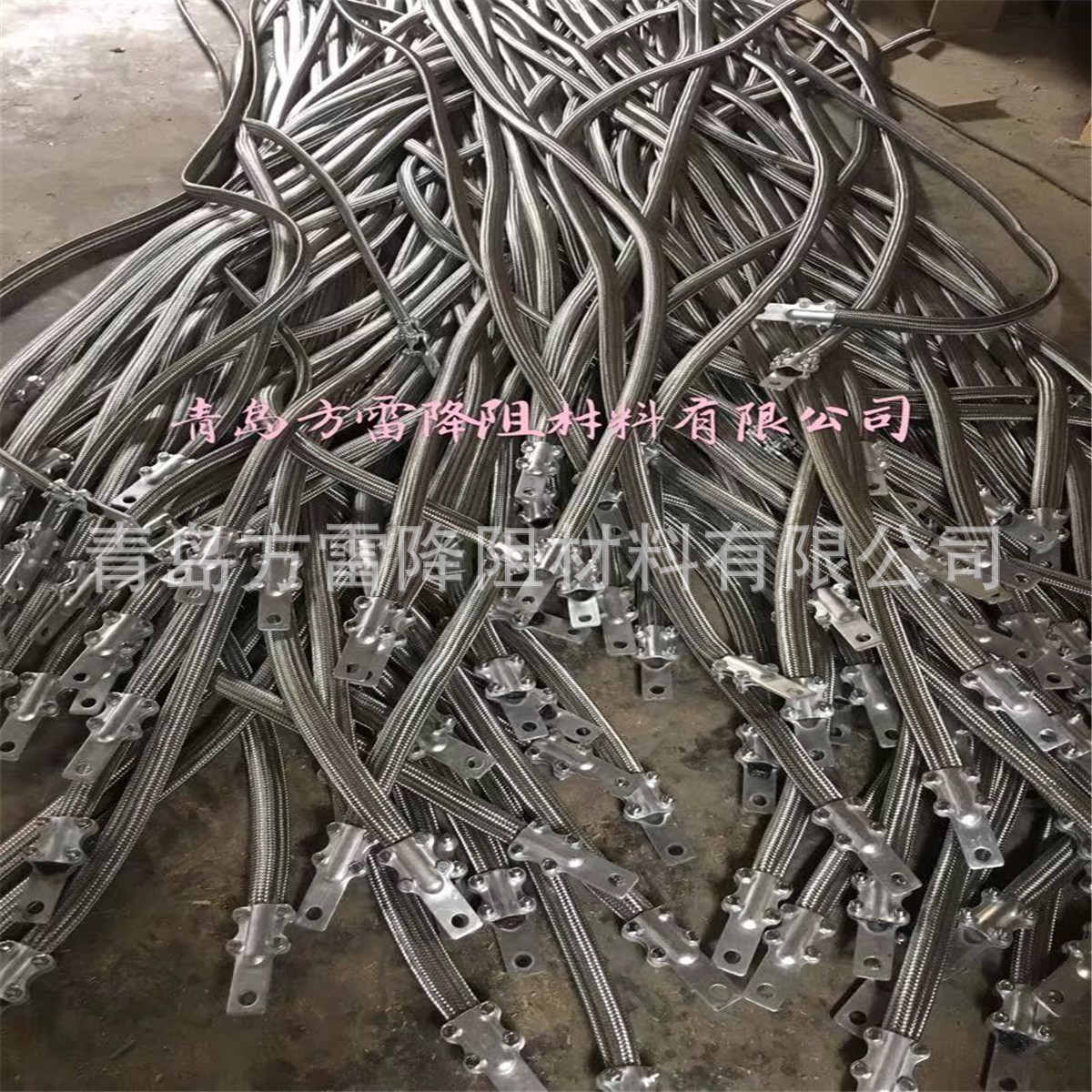 塔杆石墨接地体FG-T1 铠装式柔性石墨接地引下线 厂家 石墨基柔性