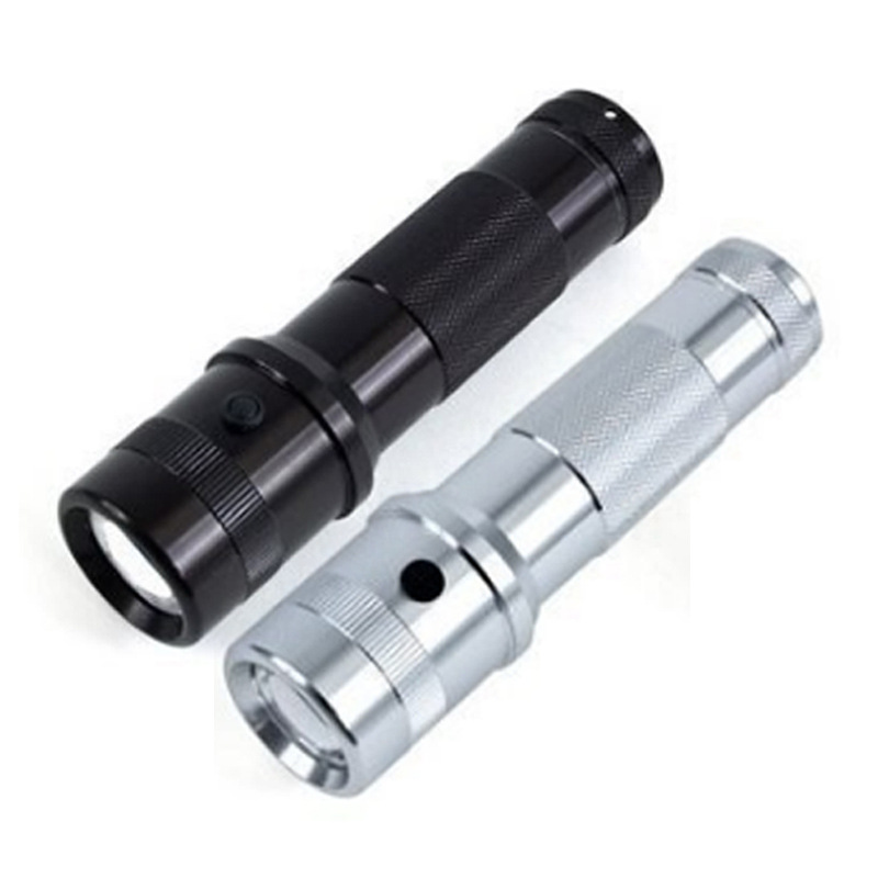 全彩手电筒 十色10个颜色RGB  LED七彩变色手电筒