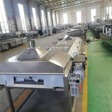 一吨 芦笋豆角漂烫机 黄秋葵杀青漂烫机 海带扣护青加工设备