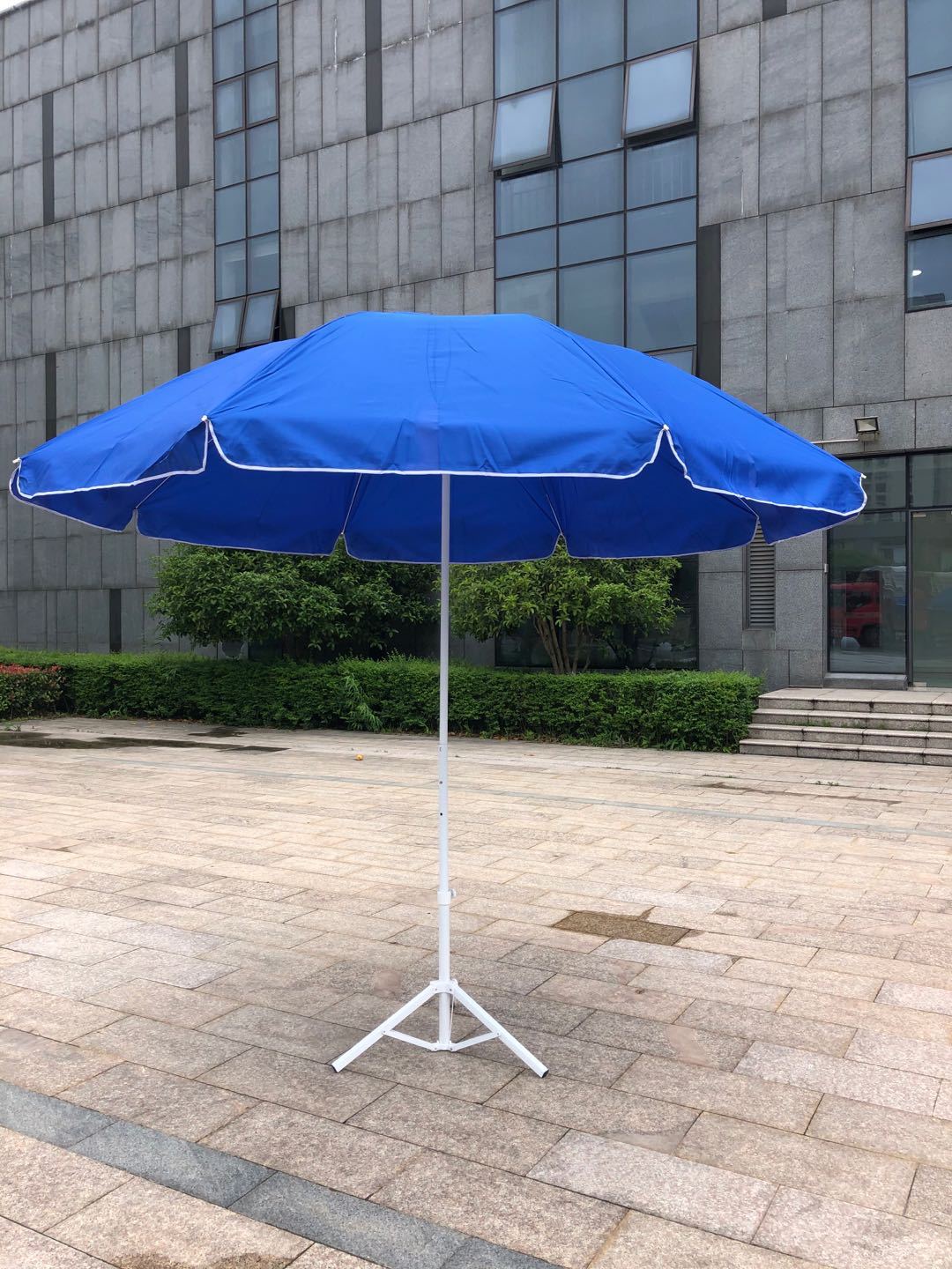 Paraguas azul de 3 metros