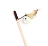 Wooden rod teasing cat stick log Bell bell teasing cat stick anesthetic mouse teasing cat stick cat toy teasing cat stick