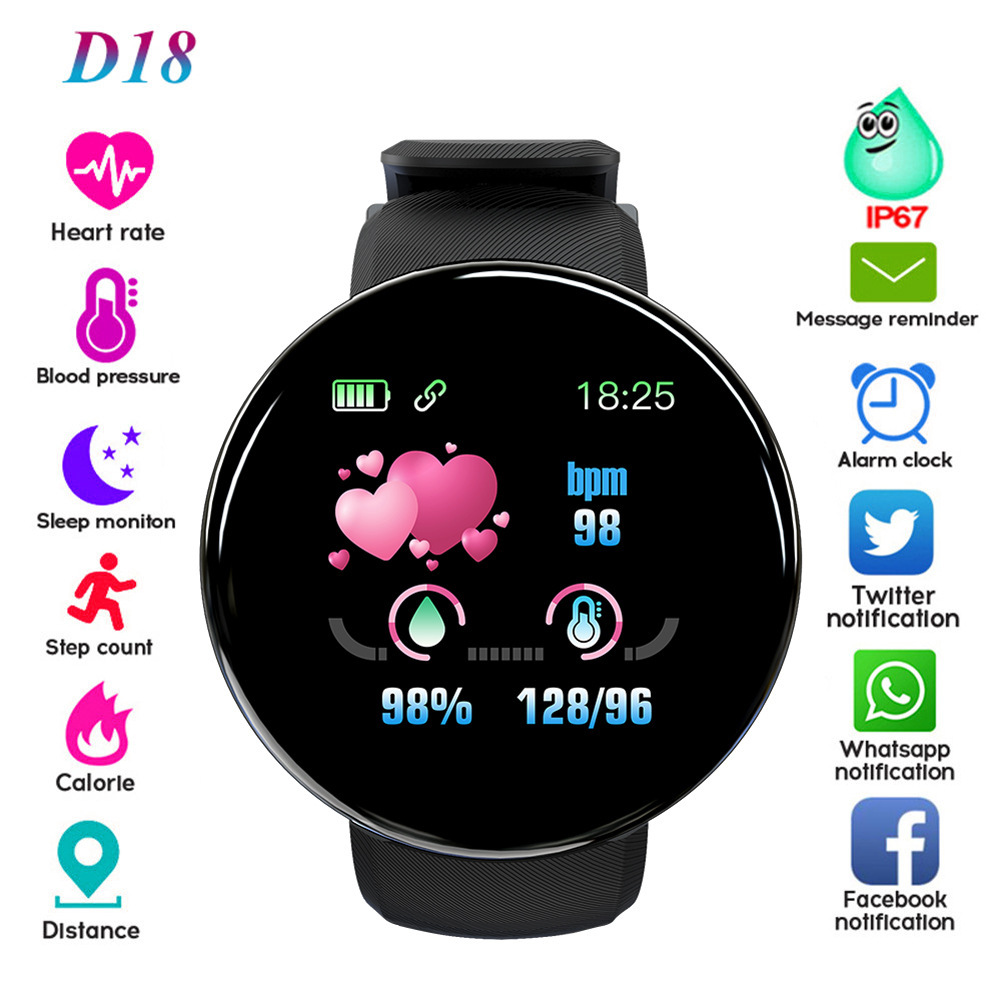 Buy quality D18 Smart Watch Call Information Pedometer