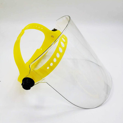 Upgrade money 307 Small organic mask PVC Semi-closed Protective visor Welding mask Fall high definition one face shield