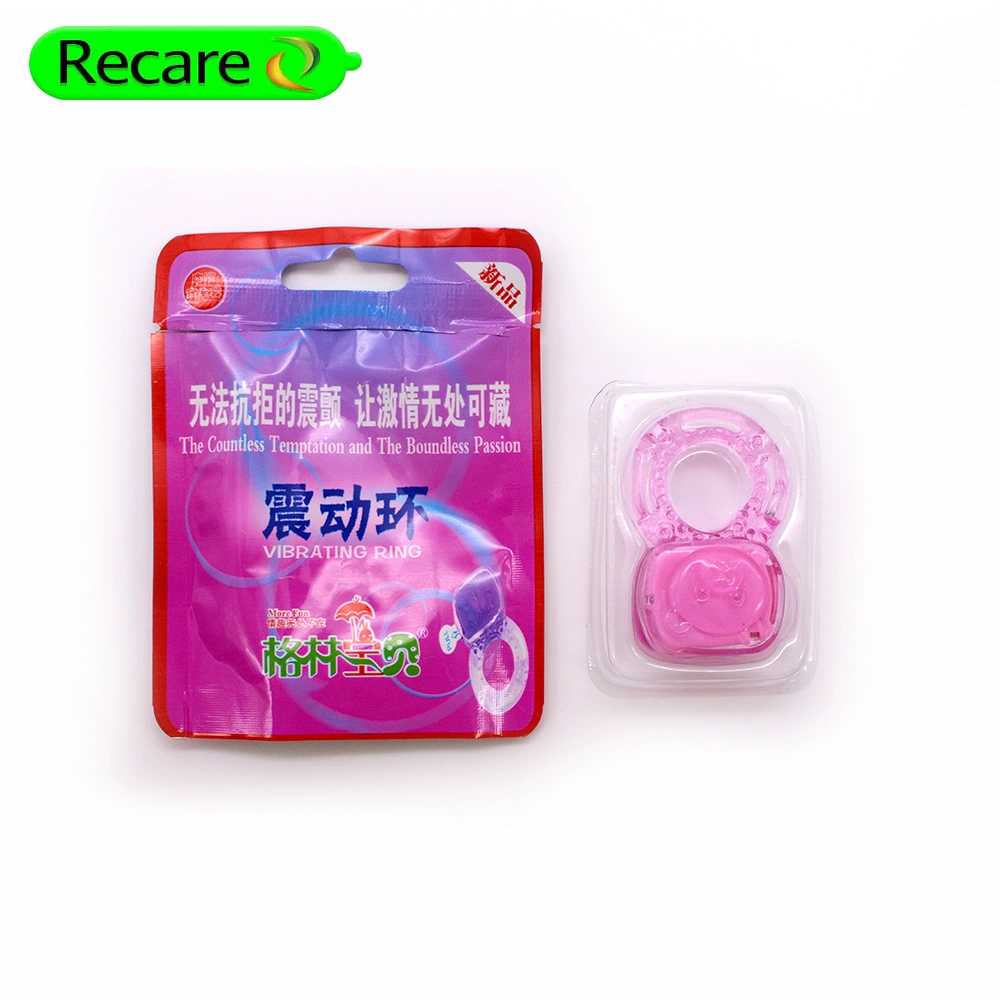 Recare vibrate the ring -lapse delay ring silicon glue ring lock essence of adult products wholesale