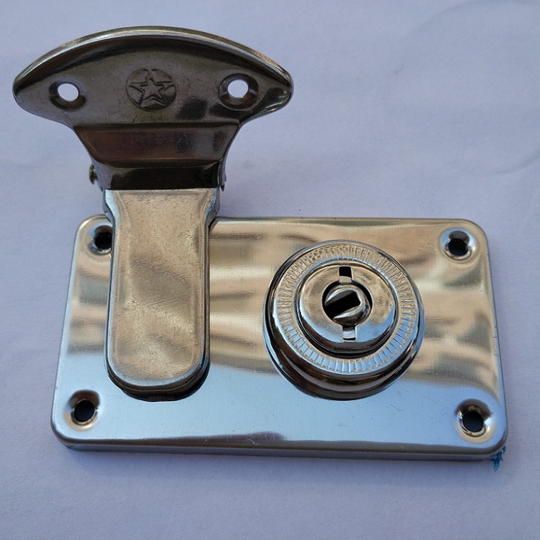 优质箱包五金配件箱锁 皮箱锁 40×72.5MM皮箱对锁 铁皮锁 锁扣