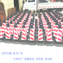 深圳廠家PVC圓形路障反光方路錐警示雪糕牌廣告停車場防撞設施