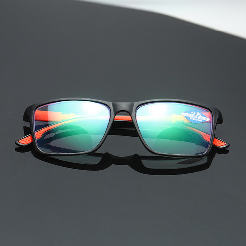 See far, see near, high-definition anti-blue light reading glasses, dual-light reading glasses, TR sports glasses for the elderly