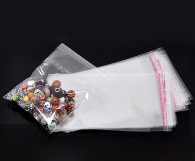 200 Clear Self Adhesive Seal Plastic Bags 16x10cm 2015 new|ru