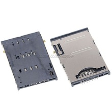 SIM卡座6+1 自彈式卡槽 6P+1P 平板電腦卡座 手機卡座 7P 帶壓片
