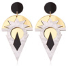 Fashionable small design fruit acrylic set, earrings, simple and elegant design