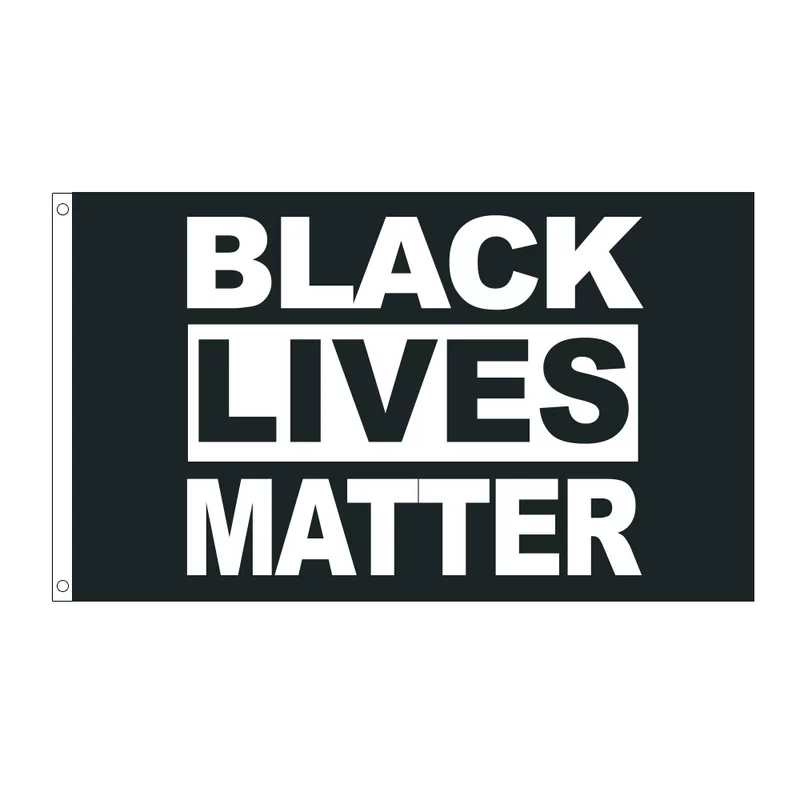 Флаг BLACK LIVES MATTER - печатный флажок на Amazon eBay поставка