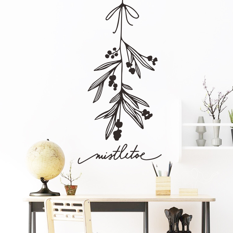 New Road Creative Solid Color Retro Branches Wall Stickers display picture 4