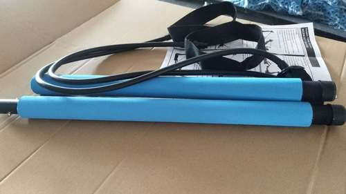 Yoga Pilates rod multi-functional home fitness equipment tension rod elastic rope stretching rod back training equipment