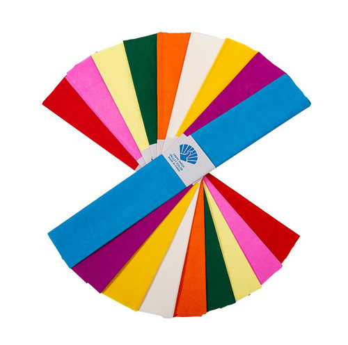 Wrinkled paper flowers colorful hand-kneaded paper flowers packaging wrinkled paper Teacher's Day diy handmade materials