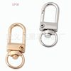 Spot supply of metal zinc alloy hardware bag door buckle chain hanging keychain puppy buckle