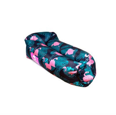 比斯昂威户外便携式新品花色充气懒人沙发火烈鸟花色|ms