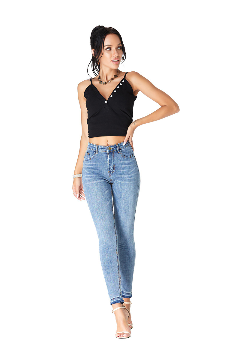 high waist slim-fit jeans NSSY9884