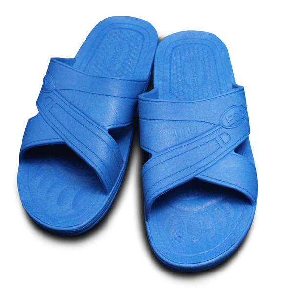 Dust anti -static four -hole slippers SPU bottom black anti -static…