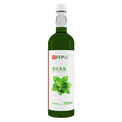 可可藏香薄荷糖浆750ml奶茶店制糖师专用商用冰糖蔗糖果糖果露|ms