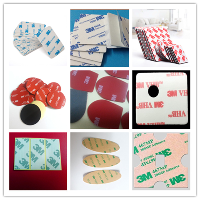 供应模切冲型汽车泡棉胶VHB泡棉胶贴易撕双面胶etc双面耐高温车用