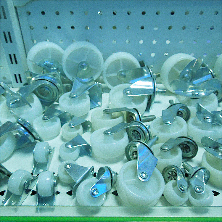 轻型脚轮厂家3寸2.5寸2寸1.5寸1.25寸1寸PP脚轮橡胶轮PVC轮铸铁轮