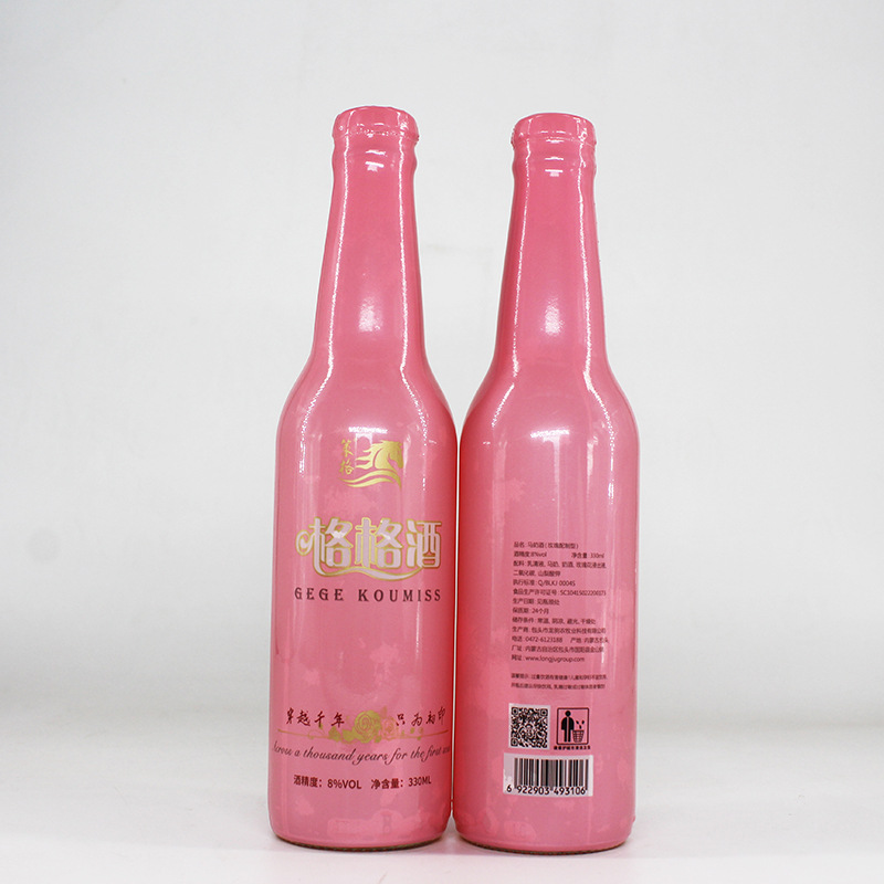 龙驹奶酒 内蒙古草原特产8度策格格格酒起泡酒