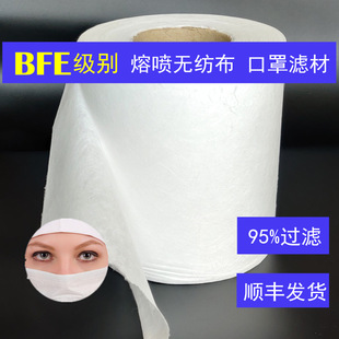 Медицинский кошачьи и спрей без hoven non -woven bfe95 Mask Filter Material Materm