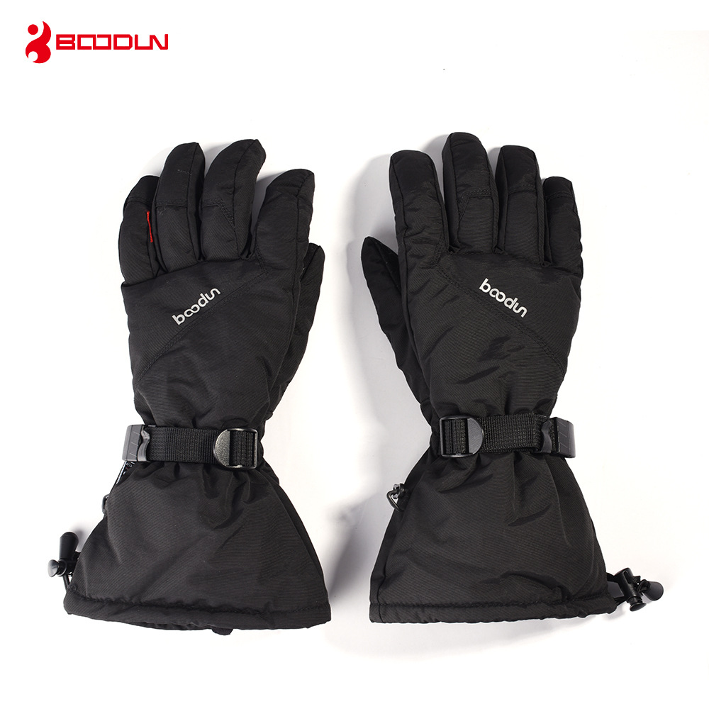 BOODUN Warm pour le ski en extérieur, extension de poignet à cinq doigts, housse imperméable intégrée, gants de ski d'hiver_voghion.com