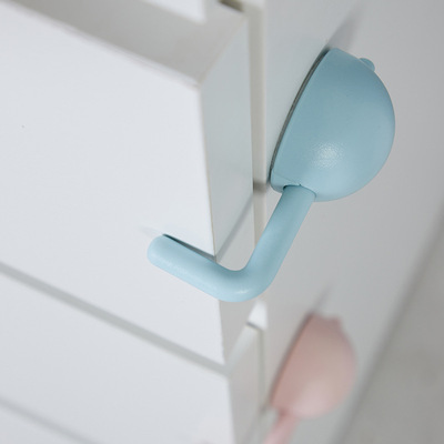 儿童安全锁防护抽屉锁婴儿防夹手多功能宝宝防开冰箱柜子柜门锁扣