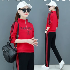 时尚休闲套装;女式T恤;其他短外套