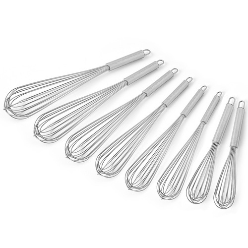 Factory Direct Sale Pure 304 Material Full Steel Egg Whisk Cream Mixer Egg Beater