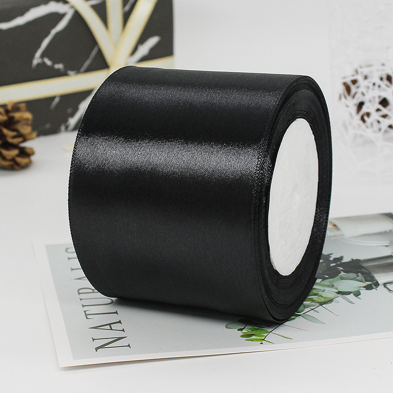 Fábrica al por mayor 7,5 cm cinta boda decoración regalo embalaje silla espalda cinta al por mayor