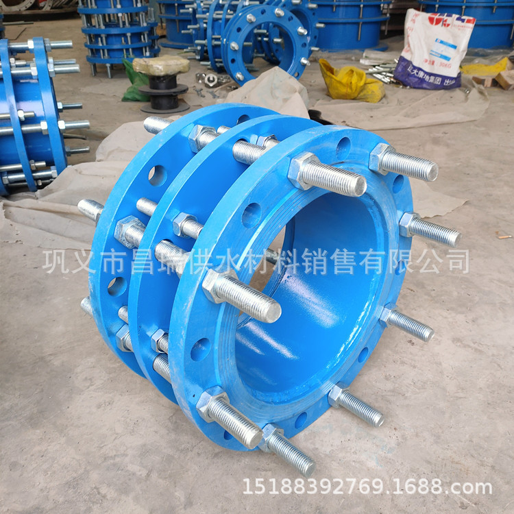 双法兰传力接头 C2F型双法兰管道接头 松套传力补偿接头DN100/150