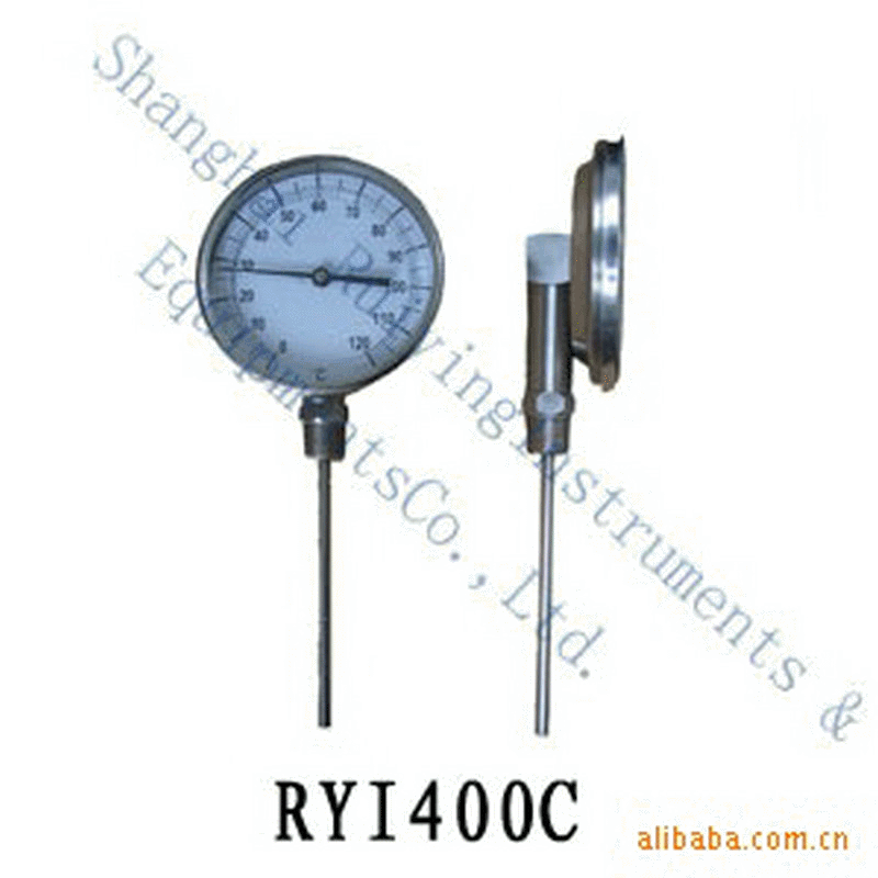 双金属温度计  I400C外杆式杆温度计 双金属温度计厂家