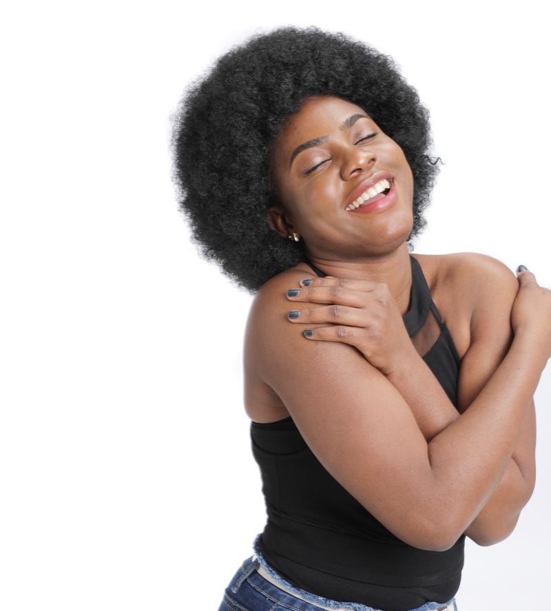 Synthetic wig Explosive microwave curly hair fluffy short wig headband_voghion.com