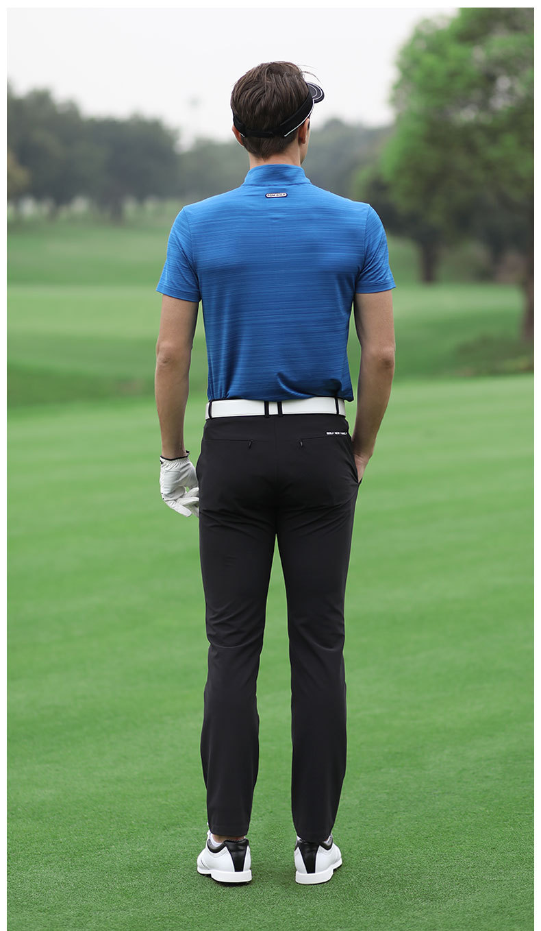 Áo thun golf nam ngắn tay thoáng khí nhanh khô — YF255-Đỏ Trắng, YF247-Áo màu xanh navy xám, YF263 ngắn tay trắng xám, YF255-Trắng Đen chi tiết 24
