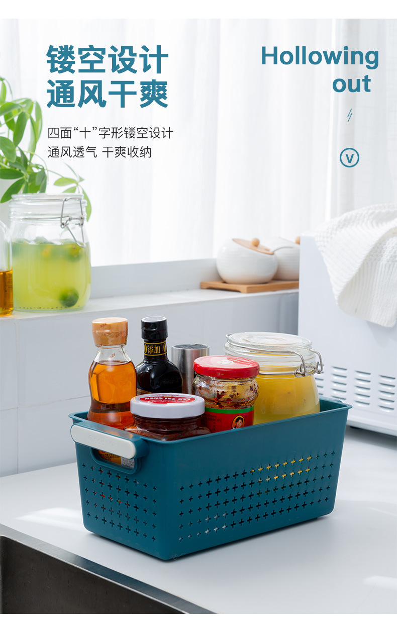 Hollow Portable Snack Storage Basket display picture 12