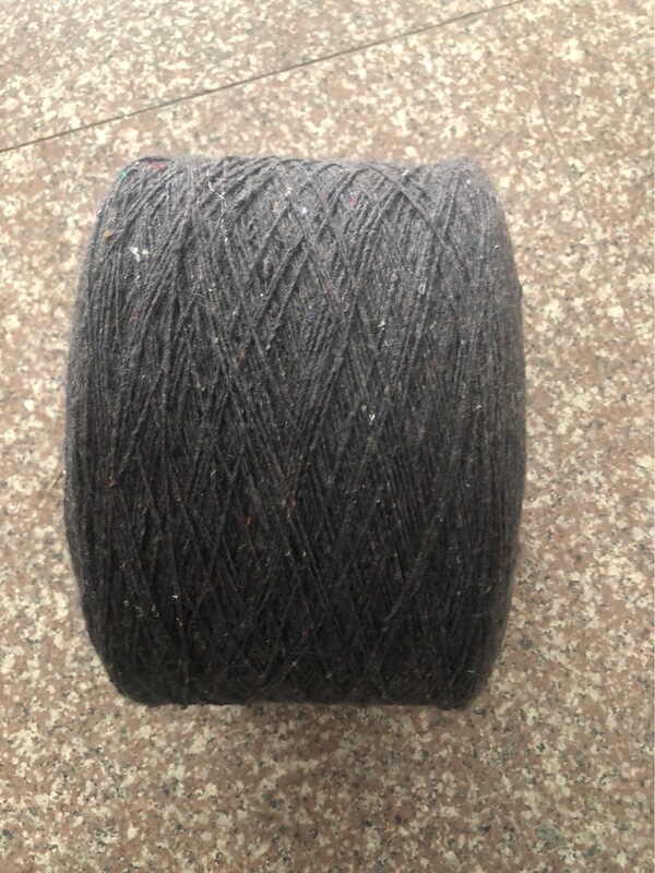 Professional high quality non-count variegated cotton core-spun yarn portable rope inner core cable