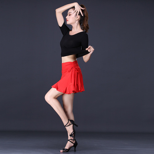 Ballet Dance Skirt New Practice Skirt Half Skirt Waistless Short Skirt for Women Adult Dance Costume Square Dance Skirt