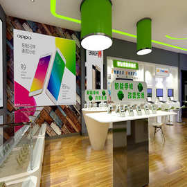 专卖店效果图提供商场专柜图纸装修展厅设计，提升企业文化形象